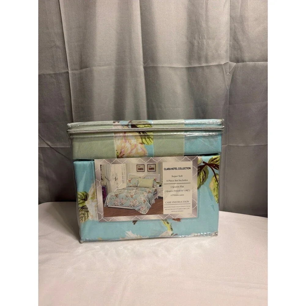 Clara Hotel Collection Bamboo 1800 Queen Set